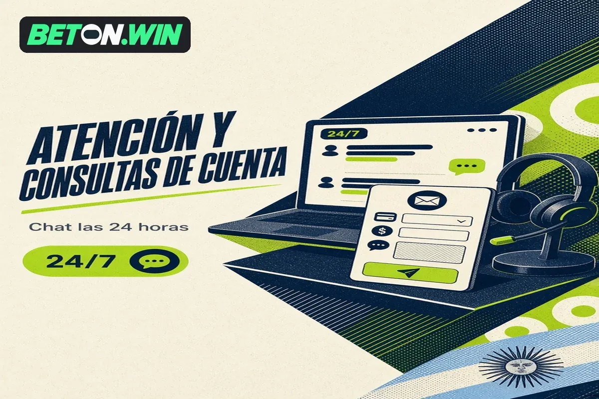 Computadora con chat permanente y formulario de consultas por correo.