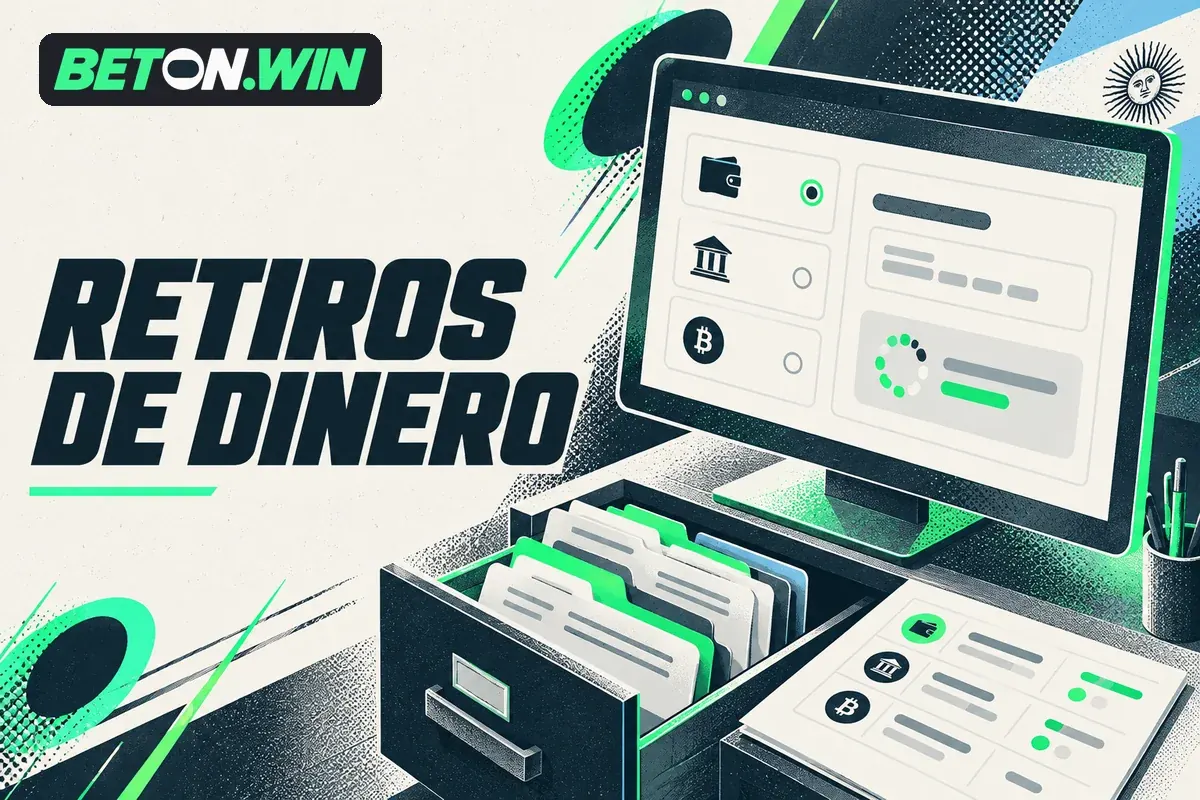 Monitor con solicitud de retiro y archivo de comprobantes