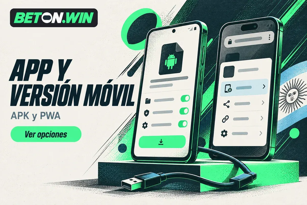 Dos teléfonos muestran instalación APK y acceso web móvil